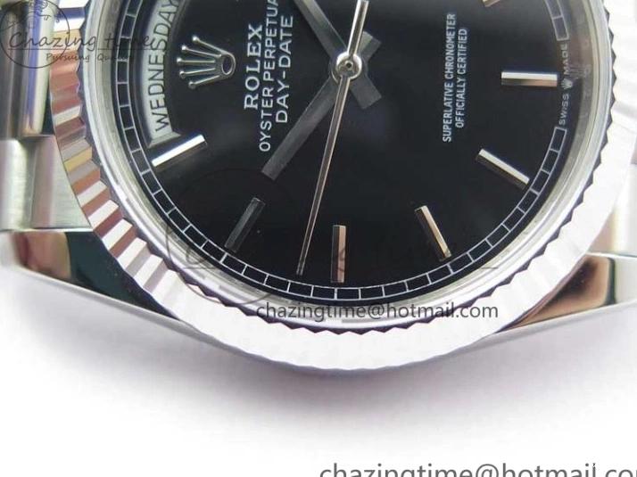 Bp Black President 36 SS Dial Edition Bracelet on Best Maker 128239 Day-Date 0112